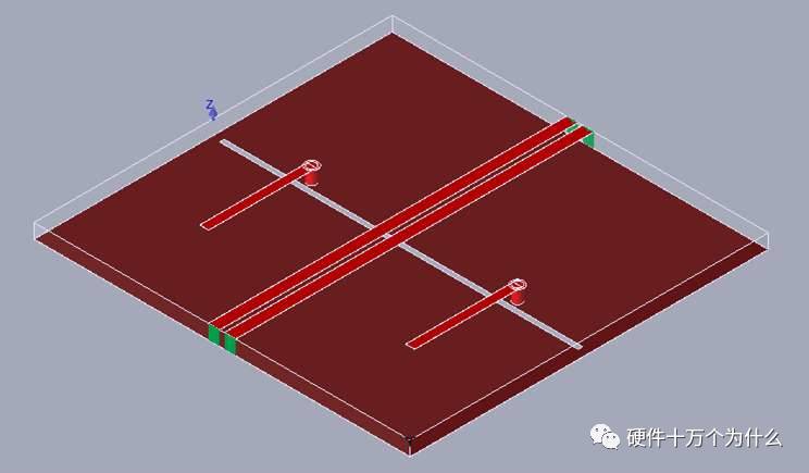 直流電源PCB模型圖
