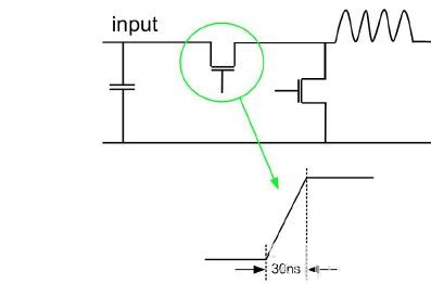 降壓直流穩壓電源中的快速開關躍遷