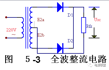 直流穩壓電源橋式整流電路圖及工作原理