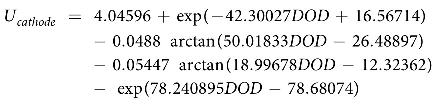 常見充電機充電鋰電池材料的開路電壓充放電曲線