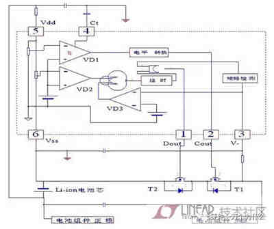 充電機充電鋰電池保護板原理